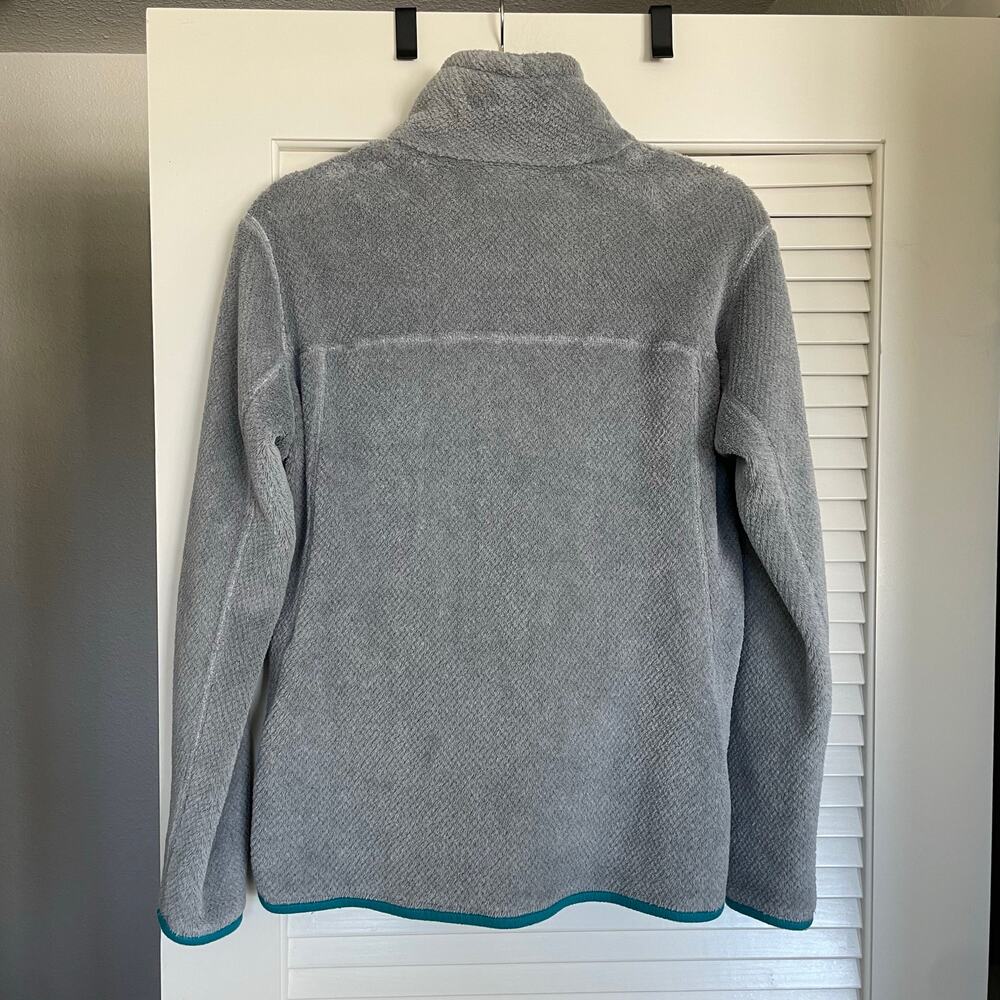 Patagonia Women’s Re-Tool SnapT Fleece Pullover Tailored Grey Emerald Size Large - Picture 3 of 6